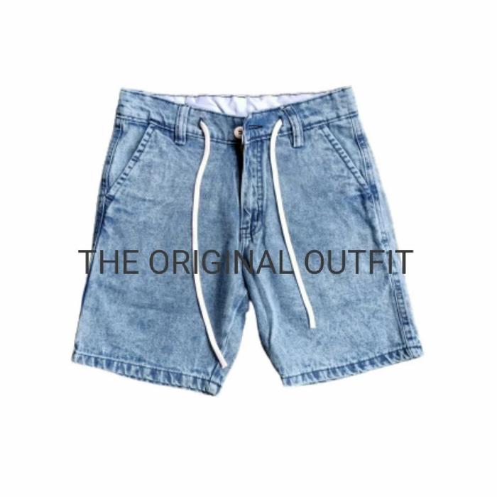 Gambar CELANA PENDEK PRIA BOARDSHORT SATIRE TASLAN SANTAI PREMIUM - DENIM1, 30 dari greenmarneys undefined Tokopedia