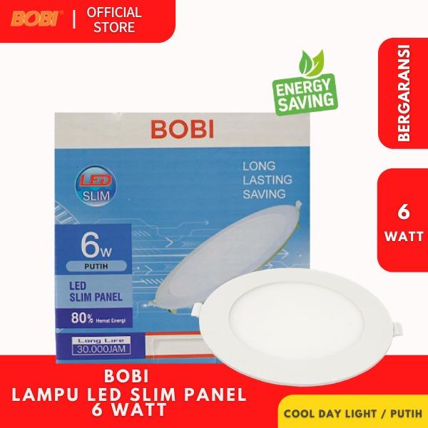 Gambar LAMPU LED SLIM PANEL BOBI - Bola Lampu - Bohlam - LAMPUSLIM6W dari BOBI SHOP Kota Administrasi Jakarta Utara Tokopedia