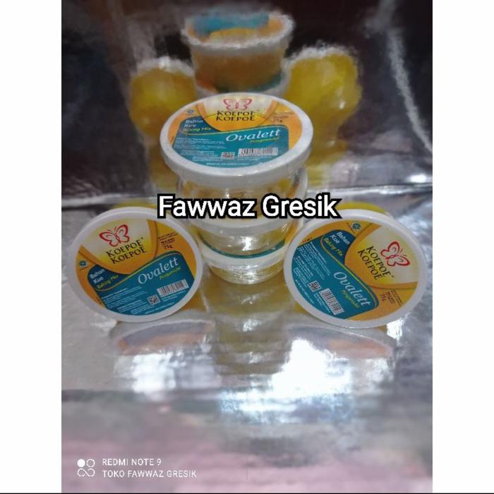 Gambar Ovalet Koepoe 70 gr Pengembang Pengemulsi Pelembut dari Fawwaz Plastik Bahan Kue undefined Tokopedia