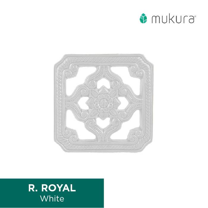 Gambar Rooster / Roster / Lubang Angin Keramik / Loster Royal 20x20cm - White dari Roster Granit Mukura undefined Tokopedia