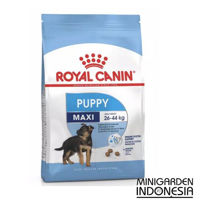 Royal Canin Puppy Maxi Makanan Anak Anjing Dry 4kg dogfood dryfood max  repack