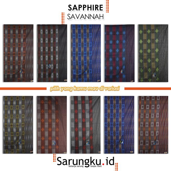 Gambar SARUNG SAPPHIRE SAVANNAH - GROSIR MIN 10PC dari sarungku_NEW undefined Tokopedia