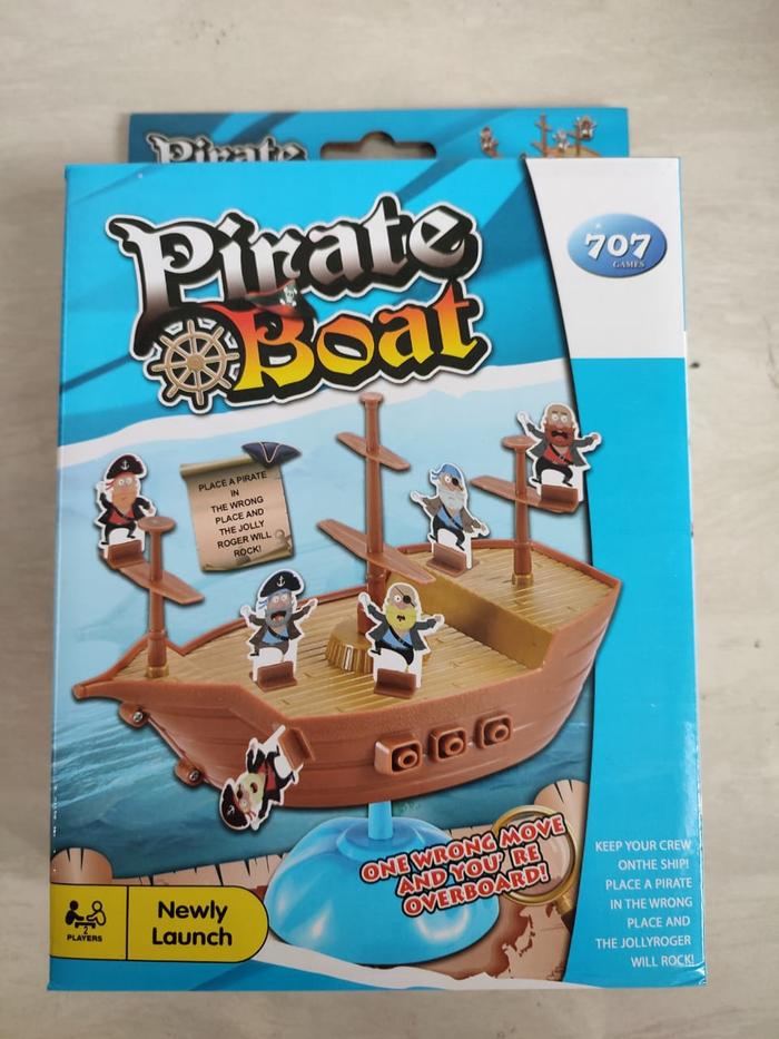Gambar Gues S Who is It Klasik Board Game Game Family Guess Edukasi Anak - Pirate Boat dari VON_NEW undefined Tokopedia