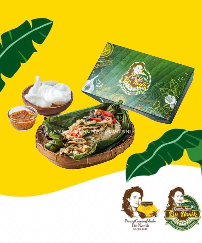 Gambar Nasi Bakar Spesial khas Bu Nanik (KHUSUS GOJEK GRAB) - JAMUR(VEG) dari Pisang Goreng Madu Bu Nanik undefined Tokopedia