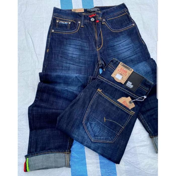 Jual CELANA JEANS PRIA BRAND BOMBOGIE 