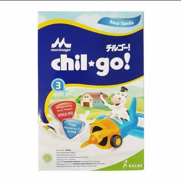 Gambar susu bubuk morinaga chil go 3+ vanilla vanila 300gr dari Kivara Store undefined Tokopedia