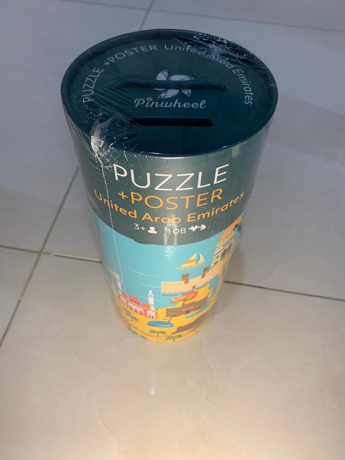 Gambar Pinwheel Puzzle 108 Pcs - U.A.E dari Hoki8899 undefined Tokopedia