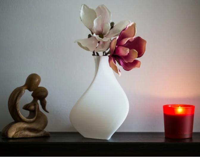 Gambar Vas Bunga Plactron - 3D Printing dari 3D Invention undefined Tokopedia