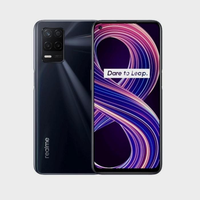 Gambar REALME 8 5G 8/128GB GARANSI RESMI - Hitam, SECOND LIKE NEW dari hsp82store undefined Tokopedia