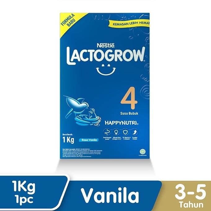 Gambar LACTOGROW 4 Vanila / Madu 1Kg 3-5 tahun 1000gr Nestle Happynutri - Vanila dari Liora Mart Jagakarsa undefined Tokopedia