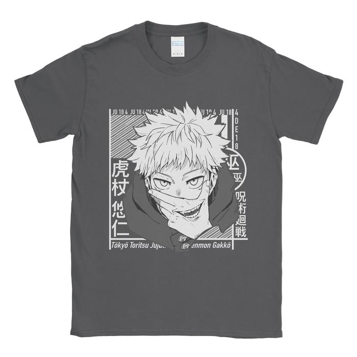 Gambar Baju Kaos Jujutsu Kaisen Pose - L, Navy dari Popless Clothing undefined 2 Tokopedia