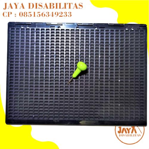 Gambar REGLET RIGLET BRAILLE BESAR SIZE A4| REGLET | ALAT TULIS TUNANETRA dari Jaya Disabilitas 2 undefined Tokopedia