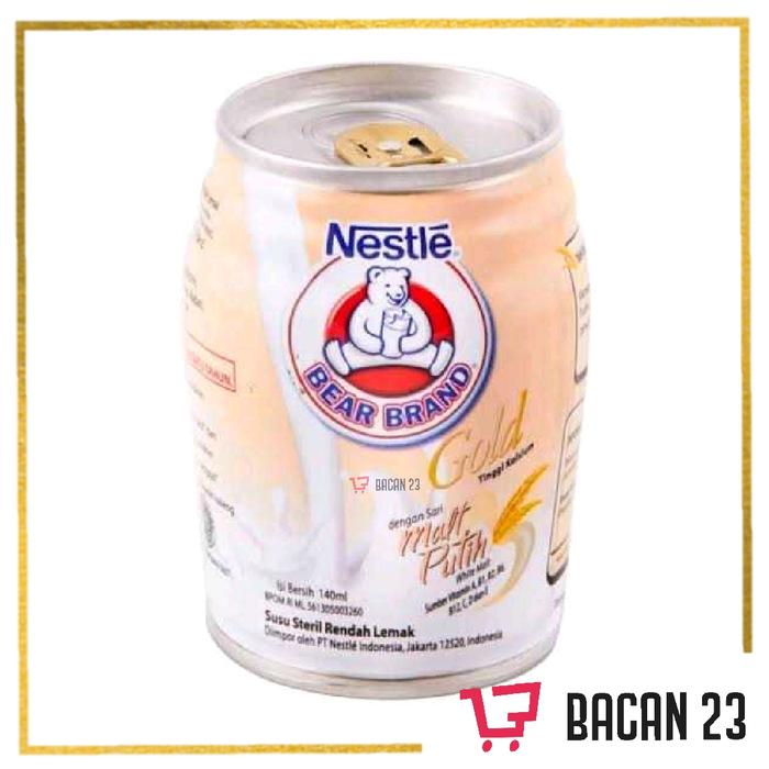 Gambar Bear Brand Gold Malt / Teh Putih (140ml) / Susu beruang / Bacan 23 - White Malt dari Toko Bacan 23 undefined Tokopedia