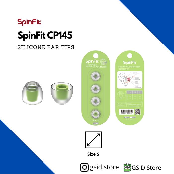 Gambar Silicone Earphone Eartips SpinFit CP145 - S dari GSID Store undefined Tokopedia