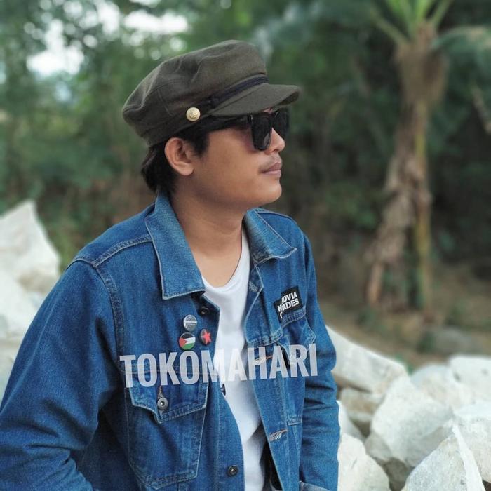 NKINT vegan leather sailor hat