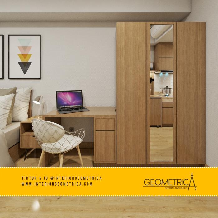 Jual Desain Interior Design Apartemen Studio Modern Multifungsi Di ...