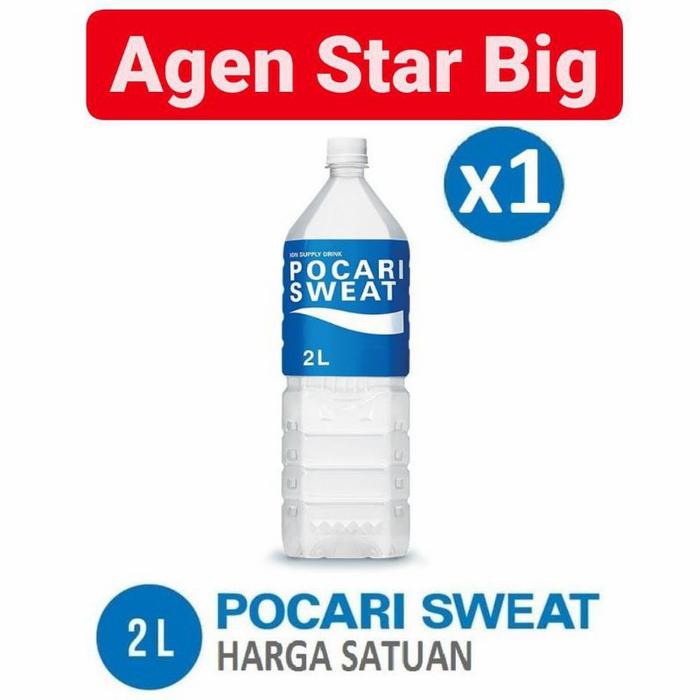 Gambar Pocari Sweat Botol Pet 2 Liter 2000 Ml dari Bintang Big undefined Tokopedia