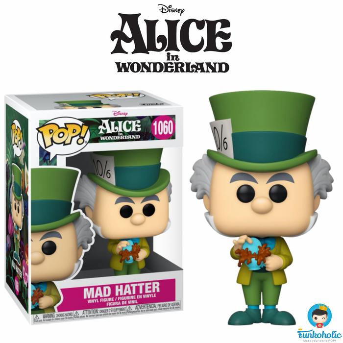 Gambar Funko POP! Disney Alice in Wonderland 70th - Mad Hatter #1060 dari Funkoholic undefined Tokopedia
