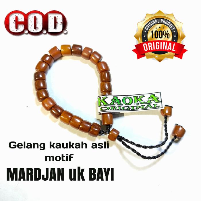 Gambar Gelang kaukah asli motif Mardjan bayi (ORIGINAL PRODUCT) dari Original kaukah undefined Tokopedia