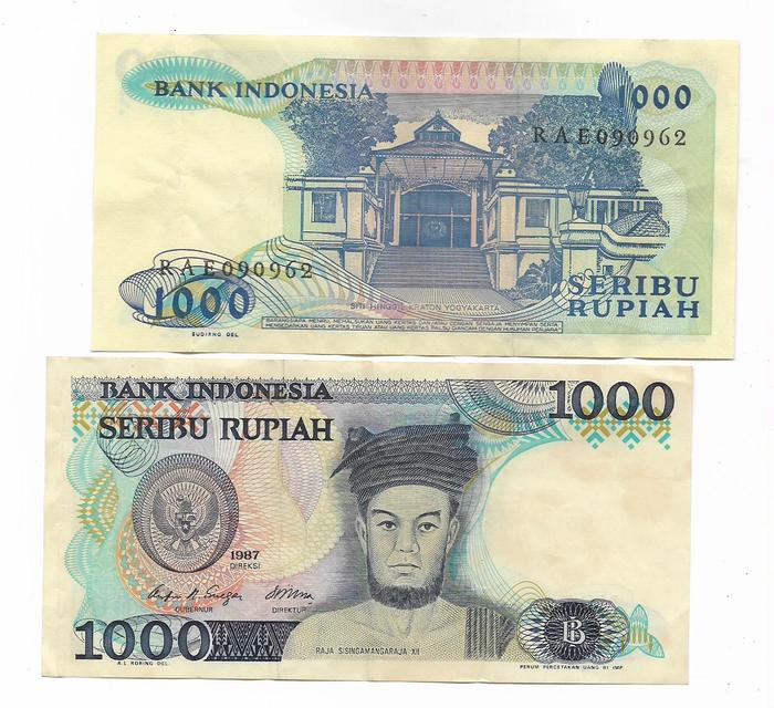 Gambar Uang Kuno 1000 Rupiah Sisingamangaraja 1987 - Layak Pakai dari Koleksi Koin Indo undefined Tokopedia
