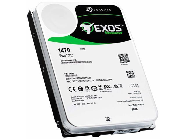 Seagate Exos X16 14TB HDD 3台