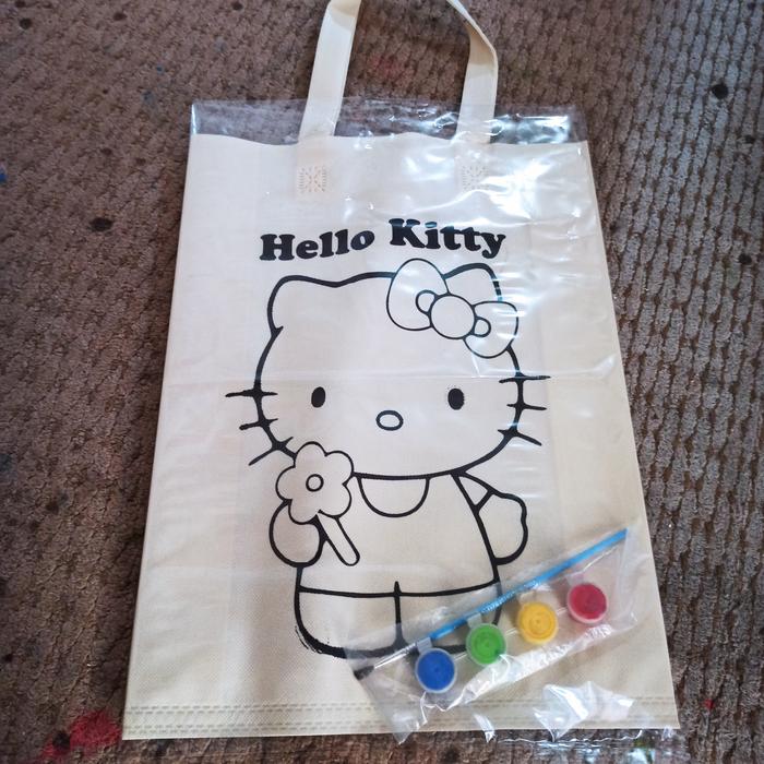 Gambar Tas lukis/tas spon bon tali panjang - doraemon dari blekoksamidien undefined Tokopedia