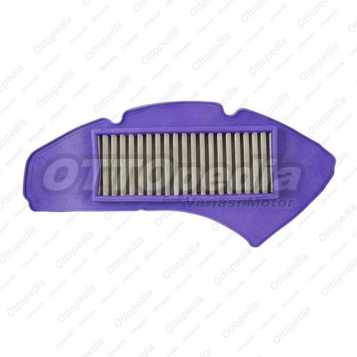 Gambar AIR FILTER HAWA SARINGAN UDARA ASL STAINLESS YAMAHA N MAX NMAX OLD - Ungu dari OTTOPEDIA undefined Tokopedia