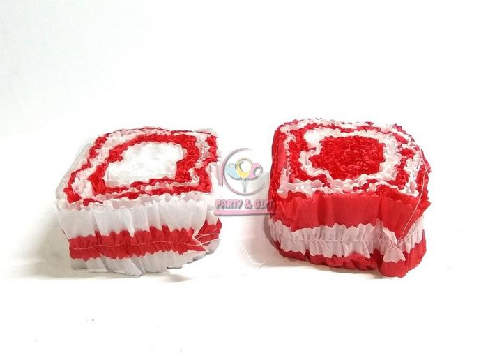 Gambar Kertas Krep Kerut 3 Meter Warna Warni / Hiasan Pesta Party Ulang Tahun - Merah Putih dari Party & Gift Shop undefined Tokopedia