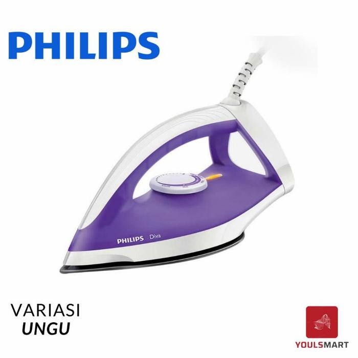 Gambar SETRIKA PHILIPS GC122 DIVA - Ungu dari YOULS MARTR undefined Tokopedia