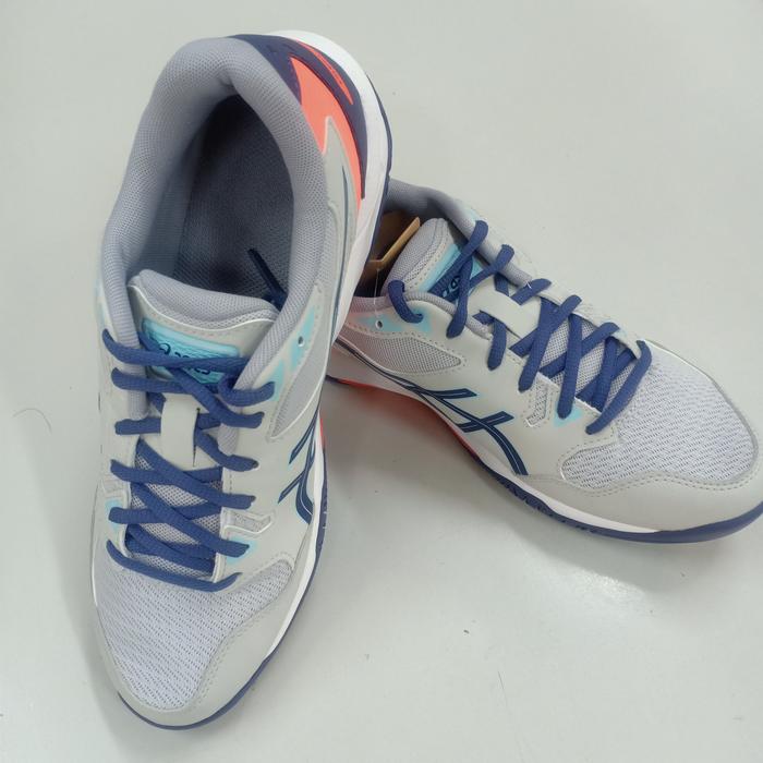 Gambar sepatu olahraga badminton tenis asics esics Gel Rocket 10 ORIGINAL - Abu-abu, 40.5 dari lilo sport undefined Tokopedia