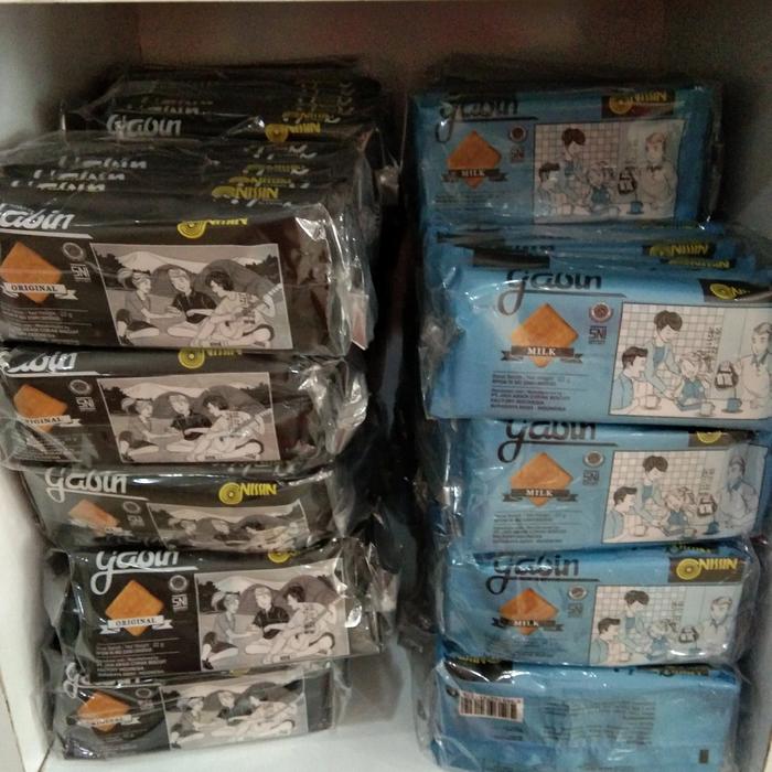 Gambar Nissin Gabin Renceng isi 10pcs Rasa Original dari warung emon teaa undefined Tokopedia