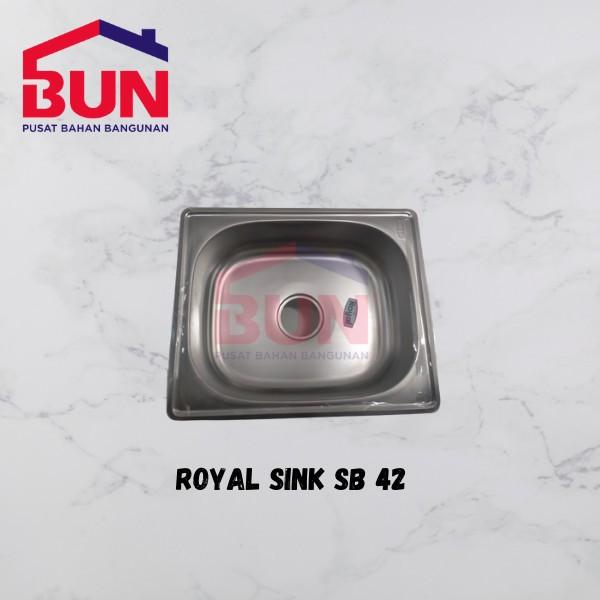 Gambar Bak cuci piring/sink kotak merk royal SB 42 dari bun supermarket bahan bangunan undefined Tokopedia