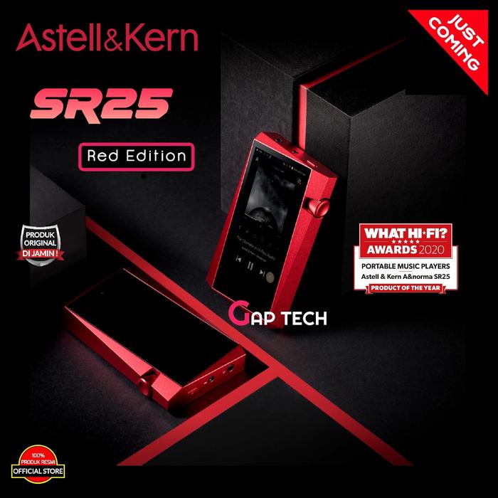 Gambar ASTELL & KERN A&norma AK SR25 / AK SR 25 Hi-Fi Digital Audio Players - RED EDITION dari GAP TECH OFFICIAL undefined Tokopedia