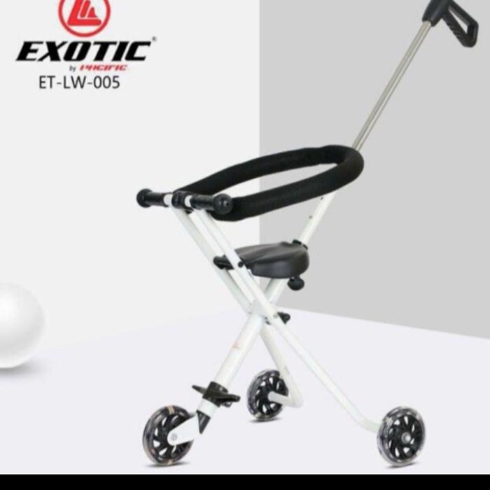 Gambar Dorongan Anak Stroller Exotic LW 005 - Merah Muda dari nafiz baby shop undefined Tokopedia