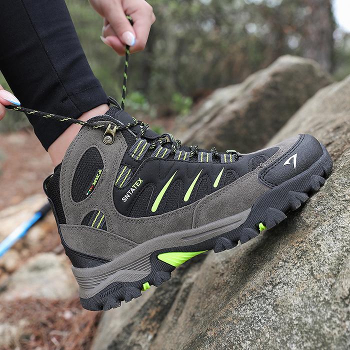 Gambar Sepatu SNTA 613 Boot/Gunung/Hiking/Wanita/Outdoor/Adventure Black Grey - 36 dari Okebuy Belanja Online undefined Tokopedia