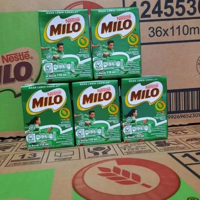 Gambar milo uht 110ml active go 1 dus isi 36 dari PANGAN-JAYA undefined Tokopedia