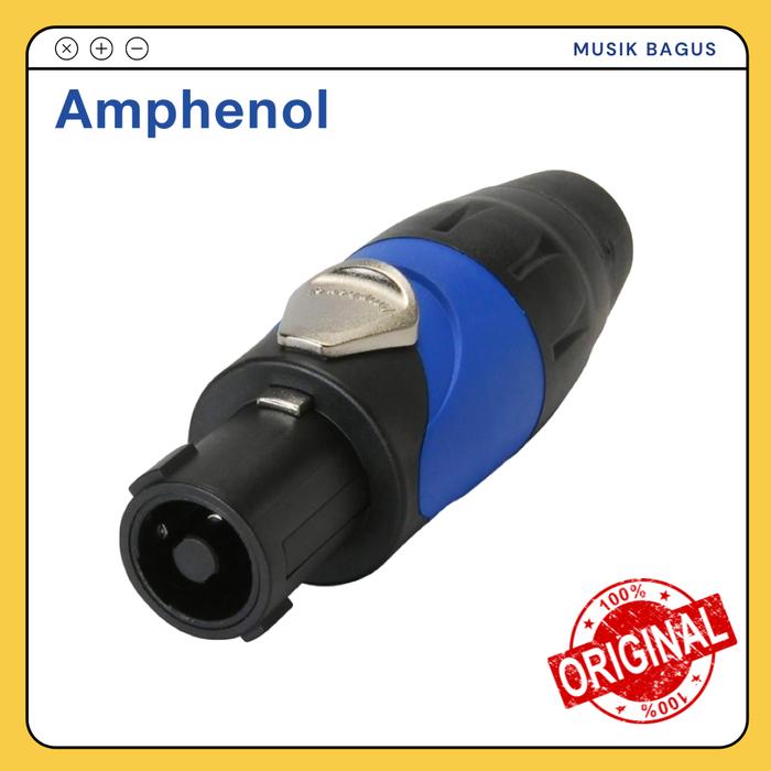 Speaker Speakon Amphenol Jack Spikon Jek Speakon Model Amphenol