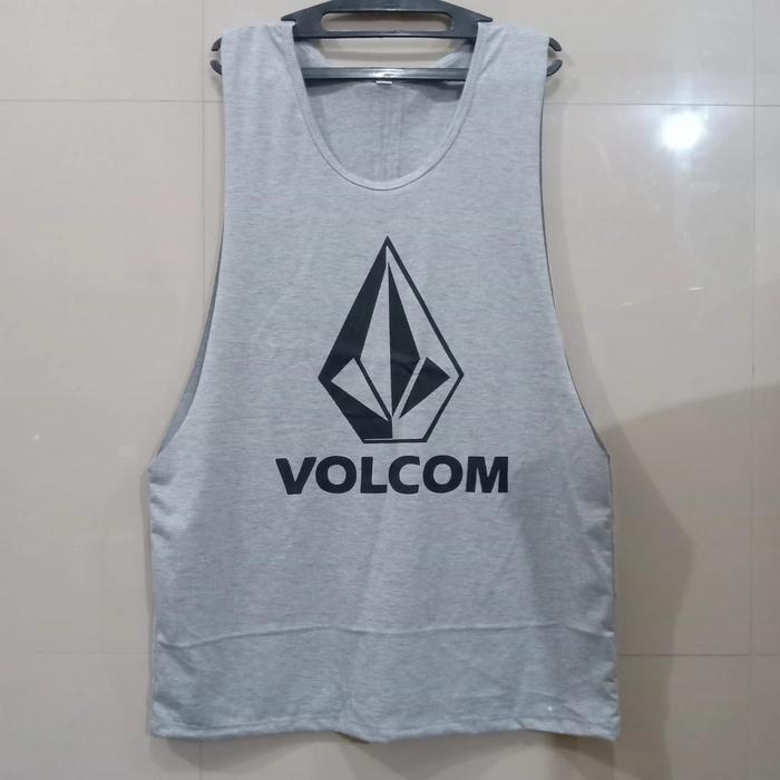 Gambar SINGLET PRIA LOW CUT/GYM/SPORTY BALI LOKA - Abu-abu, all size dari Bali Loka undefined Tokopedia