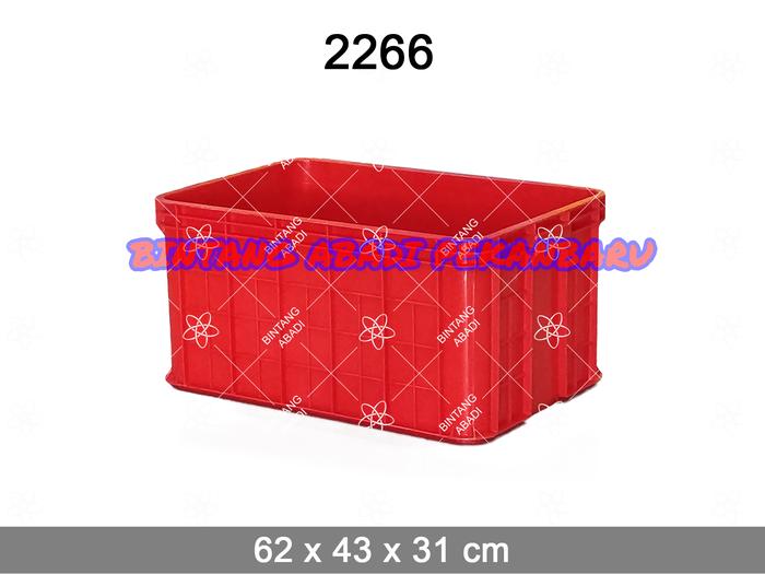 Box Rabbit 2246 Biru Jual 2266 KERANJANG PLASTIK CONTAINER INDUSTRI RABBIT - Biru - Kota ...
