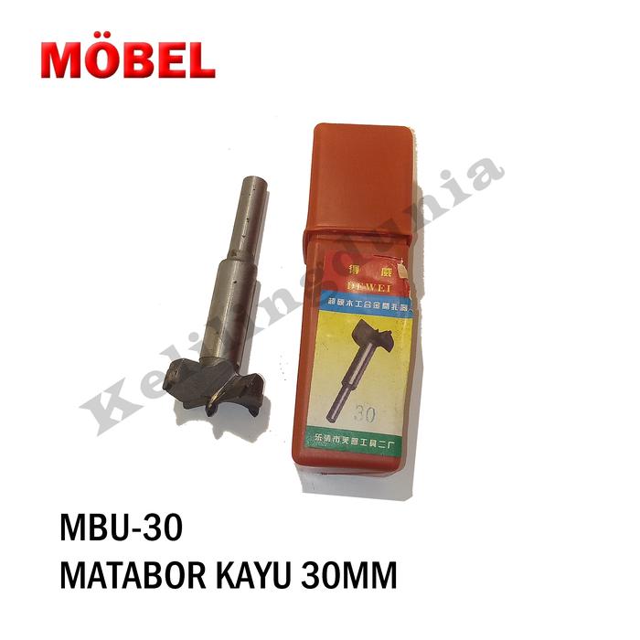 Gambar Matabor Mata Bor 30mm / 35mm untuk Kayu Engsel Kunci Lubang Kabel - 30mm dari Abadi Pinangsia undefined Tokopedia