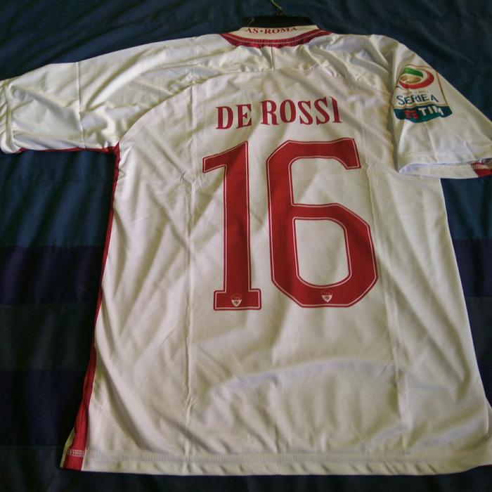 Gambar JERSEY AS ROMA DANIELE DE ROSSI 2017-2018 dari toko tja doel undefined Tokopedia