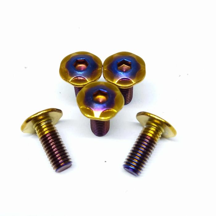 Gambar BAUT CAKRAM DEPAN PIRINGAN NISSIN BREMBO BEAT-VARIO-SCOOPY-MIO-VIXION- - Twotone dari FANTASTIC VARIASI undefined Tokopedia