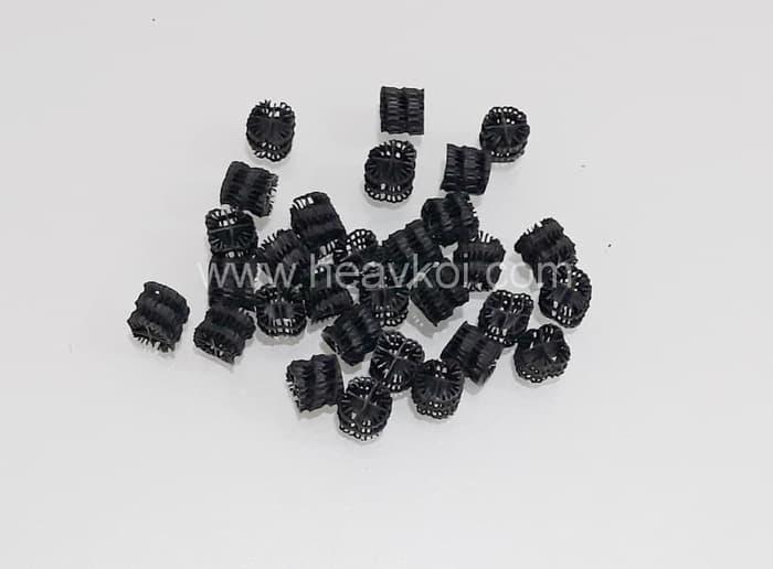 Gambar helix kaldness media filter / moving bed media 50 liter - Hitam dari heav koi undefined Tokopedia