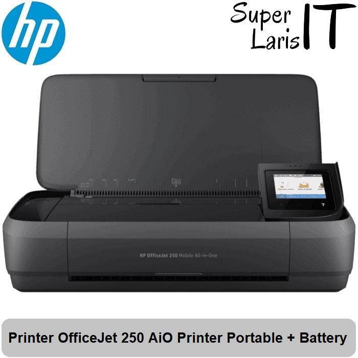 Promo Printer HP OfficeJet 250 Mobie All in One Portable + Battery