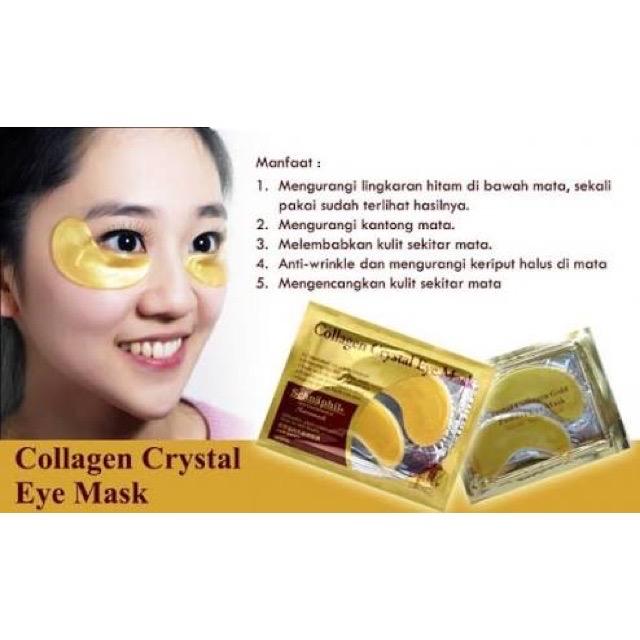 Gambar Eye Mask Gold Masker Mata Emas 24k Penghilang Kantung Mata Panda dari bebehshop_NEW undefined Tokopedia
