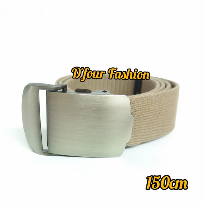 Gambar IKAT PINGGANG/GESPER JEPIT POLOS 150CM - Cream dari Dfour Fashion undefined Tokopedia