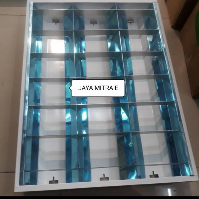 Promo Kap Lampu Tl Rm 3X18 Rumah Lampu Tl Led 60Cm - SET LED PHILIPS