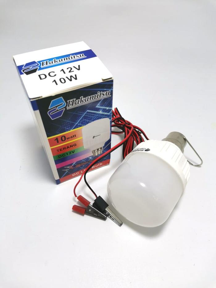 Gambar Lampu Bohlam LED DC 12v 5w 10w 15w 20w 25w HAKAMITSU - 10Watt dari Gulbant undefined Tokopedia