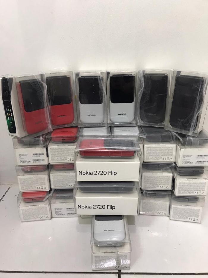 Gambar Nokia 2720 Flip - Garansi - Merah dari CTM Cell undefined Tokopedia