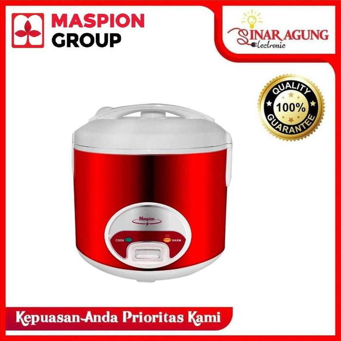 Gambar MASPION MRJ-1808MS / MRJ1808MS RICE COOKER 1.8 LITER - MERAH - MRJ1808SS dari SINAR AGUNG ELEKTRONIK_NEW undefined 4 Tokopedia